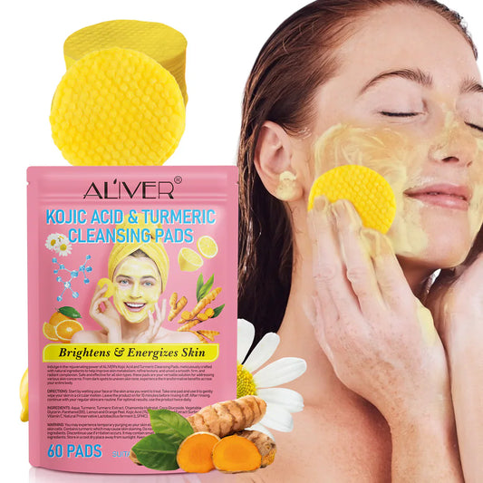 Kojic Acid and Turmeric Cleansing Pads